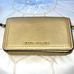 Marc jacobs gold small purse